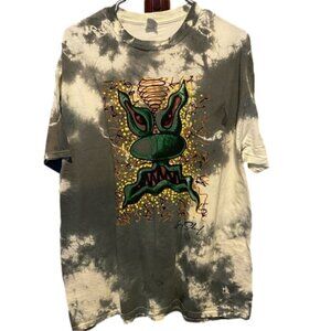 Men’s Kenny Scharf Artsy Tie Dye Tee Size XL